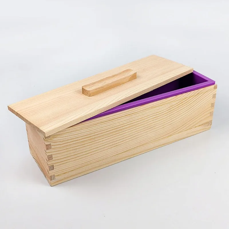 シリコーン石鹸型長方形柔軟な型 DIY 手作りツール MJ9 - Soap Making Kit For Beginners のレビューと価格