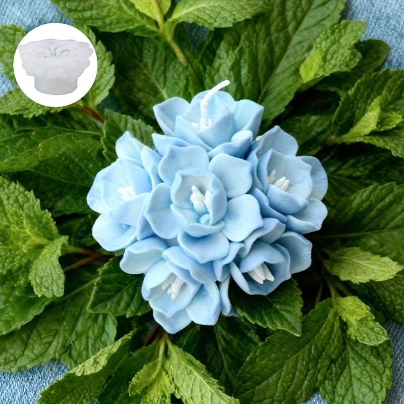 1つのアジサイの花型シリコンモールド、キャンドル、石鹸、樹脂 - Soap Making Instructions のレビューと価格