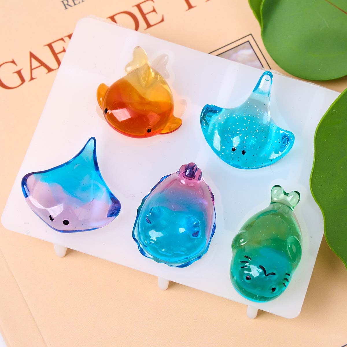 3Dヒーリング可愛いマンタ鯨シリコンモールドDIYキーホルダ - Soap Making Instructions のレビューと価格