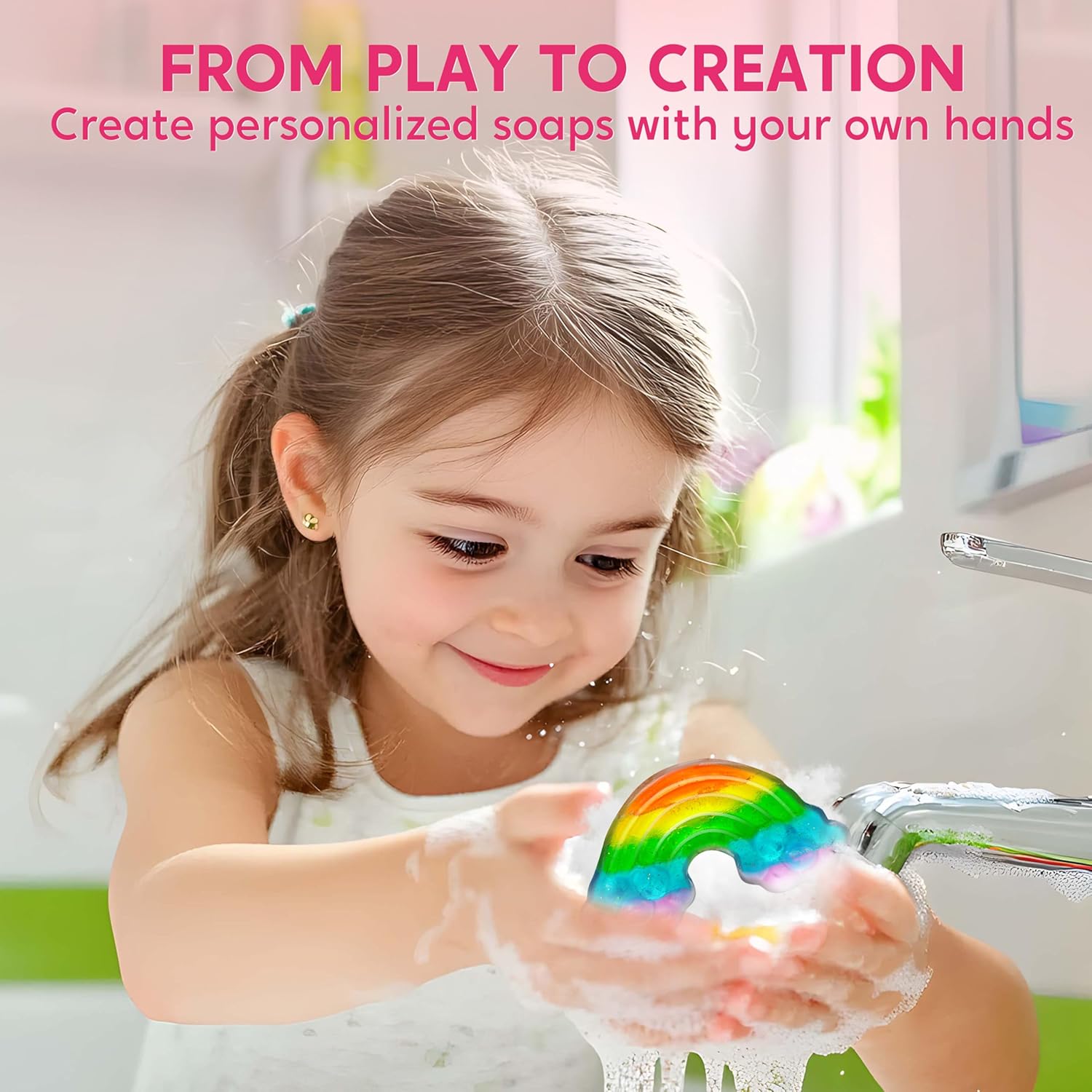 JOYFY ユニコーン石鹸作りキット 女の子向け工作 DIY - Soap Making Gifts のレビューと価格